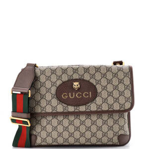 Gucci Neo Vintage Flap Messenger Gg #227134G20B